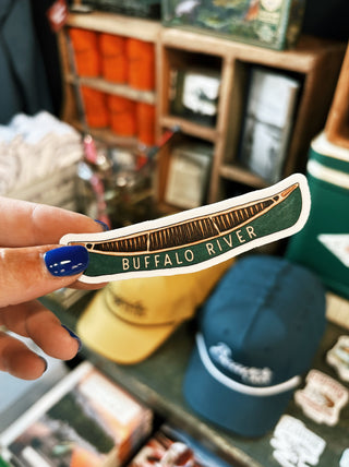Buffalo River Canoe Sticker