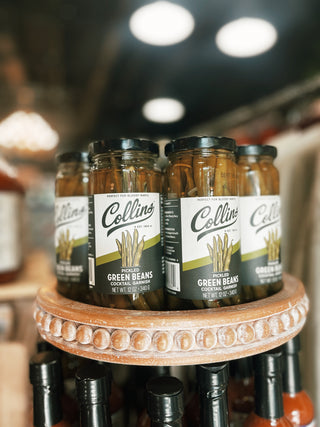 Gourmet Pickled Green Beans Cocktail Garnish
