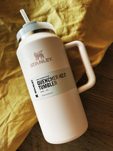 The Famous Stanley Tumbler Comes in a 64 oz Size to Keep You Hydrated