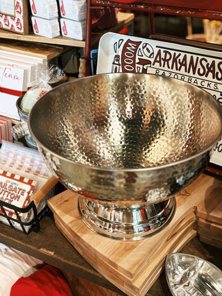 Hammered Stainless Beverage Cooler