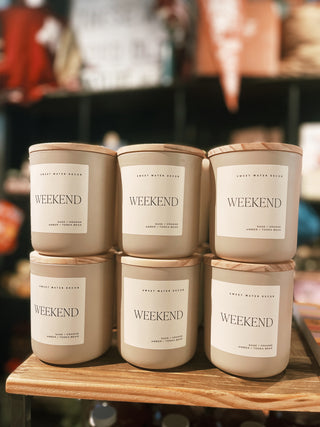 Weekend  Soy Candle