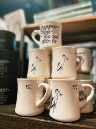 Support Your Local Birds Ceramic Mug