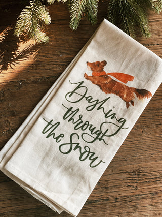 Dashing Dog Kitchen Towel