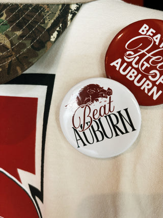 Beat Auburn Button