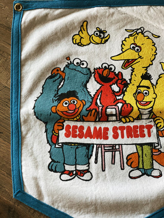 Sesame Street Friends Camp Flag • Sesame Street x Oxford Pennant