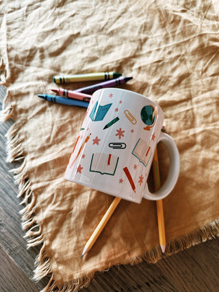 Classroom Icons Coffee Mug