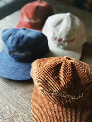 Corduroy Arkansas Hat- Rust