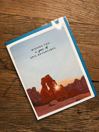 Epic Adventures Birthday Card