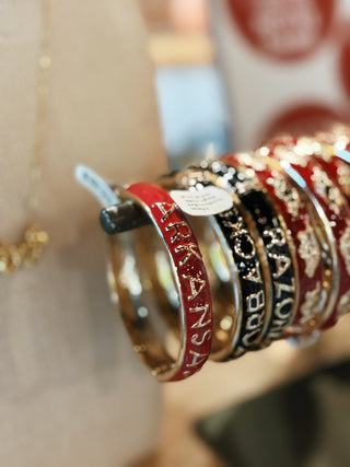 Arkansas Razorbacks Red Bangle