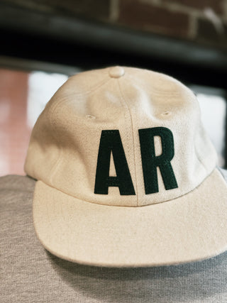 AR Wool Hat: Cream