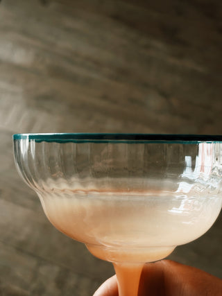 Ombre Margarita Glass- Orange