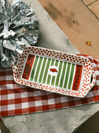 Arkansas Stadium Stoneware Platter