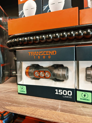 Nebo: TRANSCEND 1500 RECHARGEABLE HEADLAMP