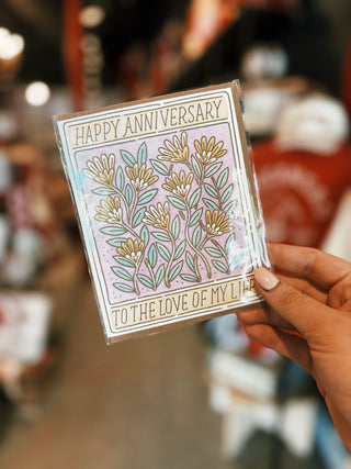 Love of My Life Floral Card
