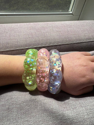 Gold squishy bracelet