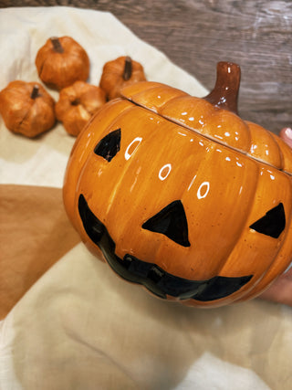 Jack O' Lantern Cookie Jar