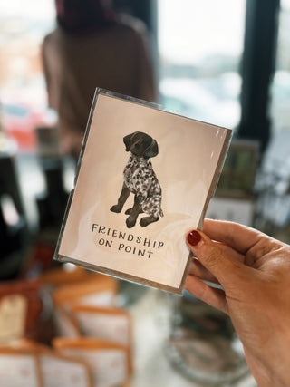 Friendship On Point Greeting Card