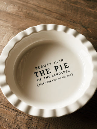 Stoneware Pie Dish