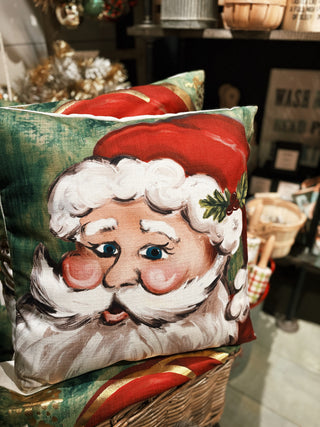 Classic Santa Christmas Pillow