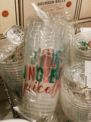 Jingle Juice Party Cups