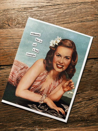 Anne Taintor Birthday Card- Example