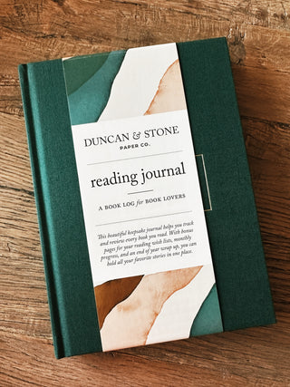 Duncan & Stone: Reading Journal- Green