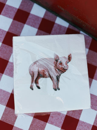 Arkansas Pigs Napkin Set