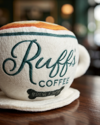 Ruff's Coffee Cup Dog Toy