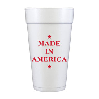 Made In America Foam Cups