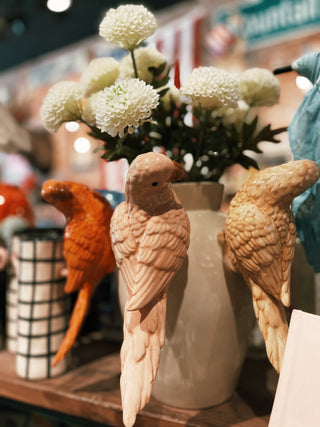 Ceramic Parrot Vase (PICK-UP ONLY)