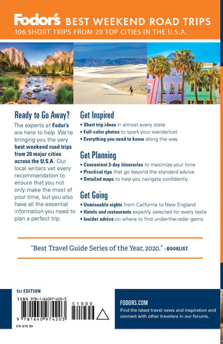 Fodor's Best Weekend Road Trips
