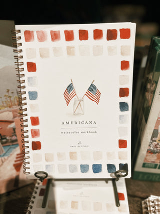 Americana watercolor workbook