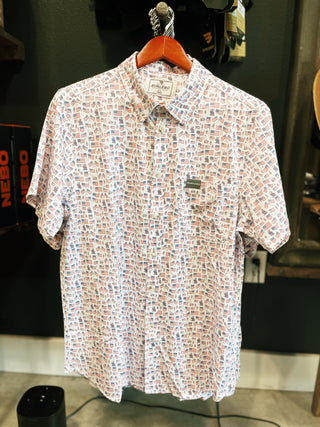 Burlebo- Old Glory - Performance Button Up
