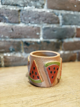 Clay Watermelon Container (PICK-UP ONLY)