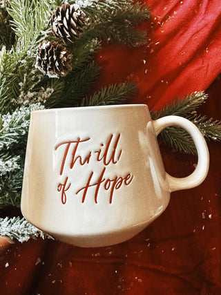 Thrill of Hope Mug + Gift Box - White Mug