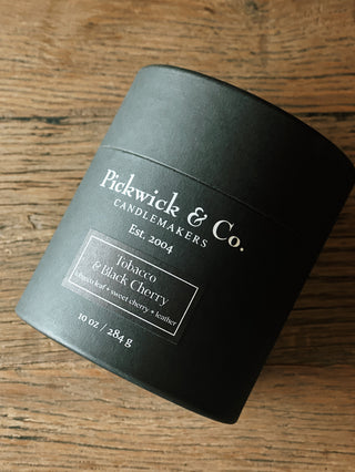 Pickwick + Co: Tobacco & Black Cherry Candle