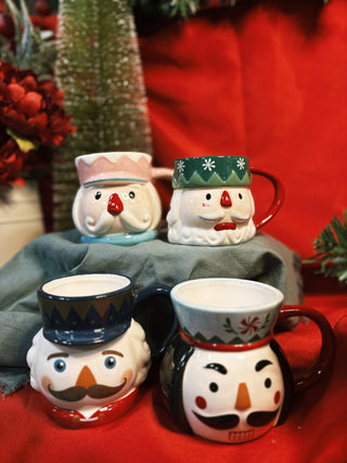 Ceramic Nutcracker Mug
