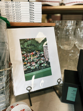 The Masters "Rainy Fairway"at Augusta National | Matted 5x7 Art Print