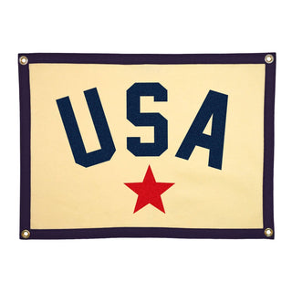 Oxford Pennant - USA Camp Flag