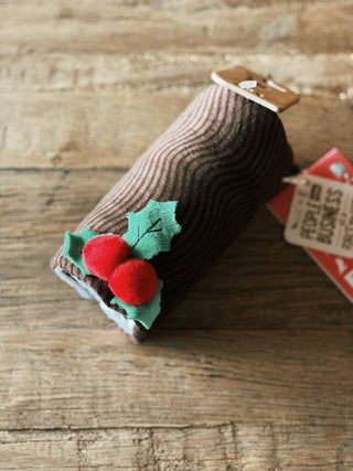 Yule Log Dog Toy