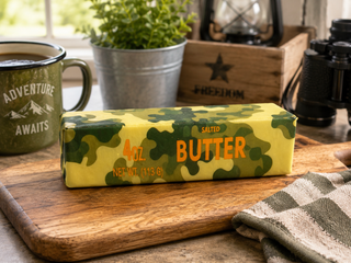 Golden Parrot - Camouflage Butter Squishy – Slow Rise Sensory Fidget Toy