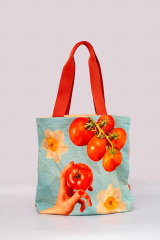 Ban.do - Canvas Tote, Tomatoes are the Best