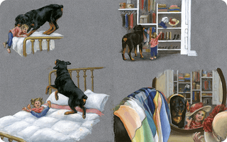 Goodnight, Good Dog Carl- Children's Board Book