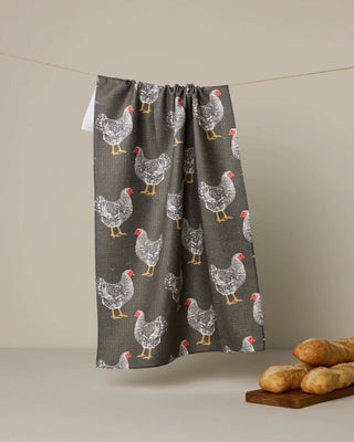 Geometry - Hen House Tea Towel