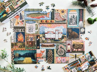 Let's Go Camping- 500 Pc Puzzle