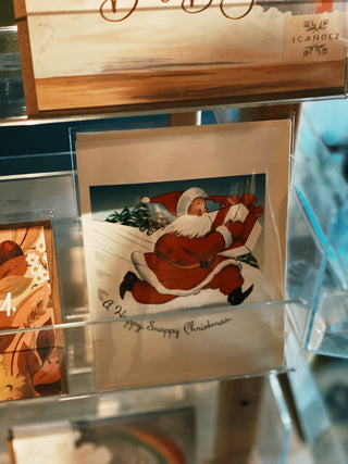 A Snappy Santa - Christmas Card