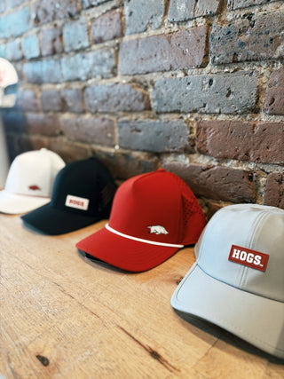 JUNK Brands- University of Arkansas Hat: Red