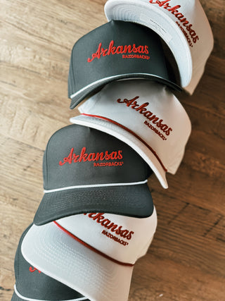 Arkansas Razorbacks Hat - White