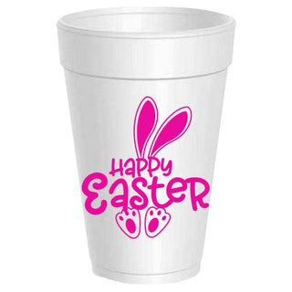 Happy Easter Bunny Ears and Feet Cups
