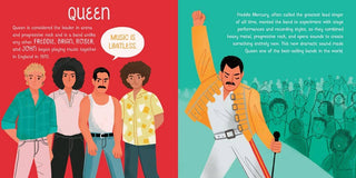 Rock Legends Who Changed the World- Childrens Book